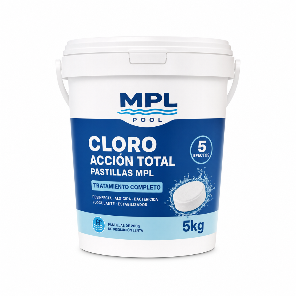 Cloro Acción Total Pastillas MPL 5kg