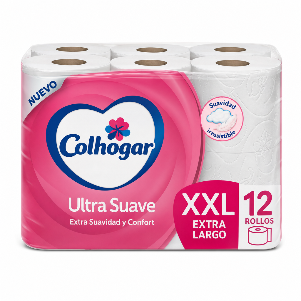 Papel Higiénico Colhogar Ultra Suave XXL 12R