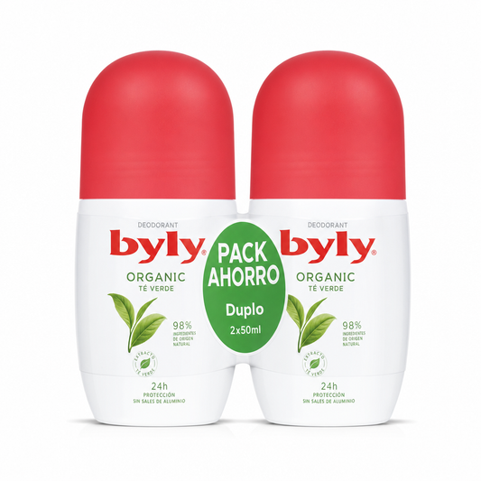 Duplo Roll-on Organic Té Verde