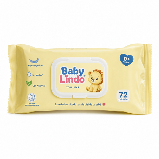 Toallitas Baby Lindo 72u
